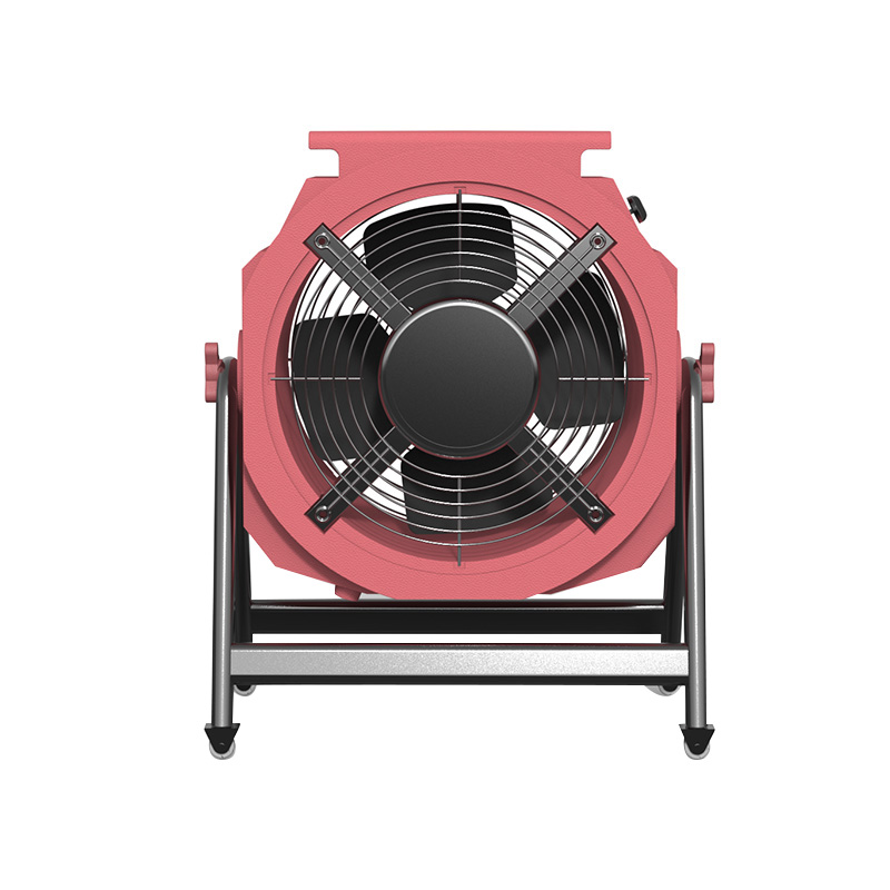 Ventilador moldado rotacional de fluxo axial AB-B01