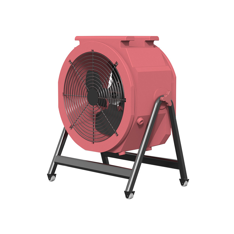 Ventilador moldado rotacional de fluxo axial AB-B01