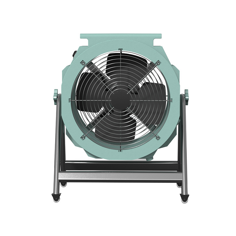 Ventilador moldado rotacional de fluxo axial AB-B01