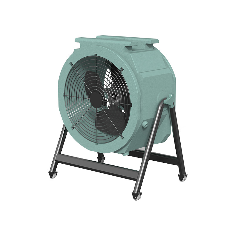 Ventilador moldado rotacional de fluxo axial AB-B01