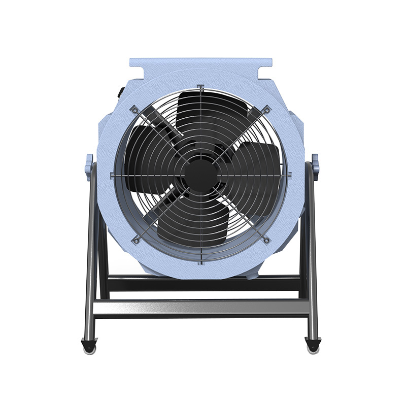 Ventilador moldado rotacional de fluxo axial AB-B01