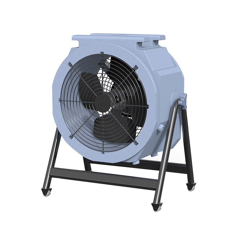 Ventilador moldado rotacional de fluxo axial AB-B01