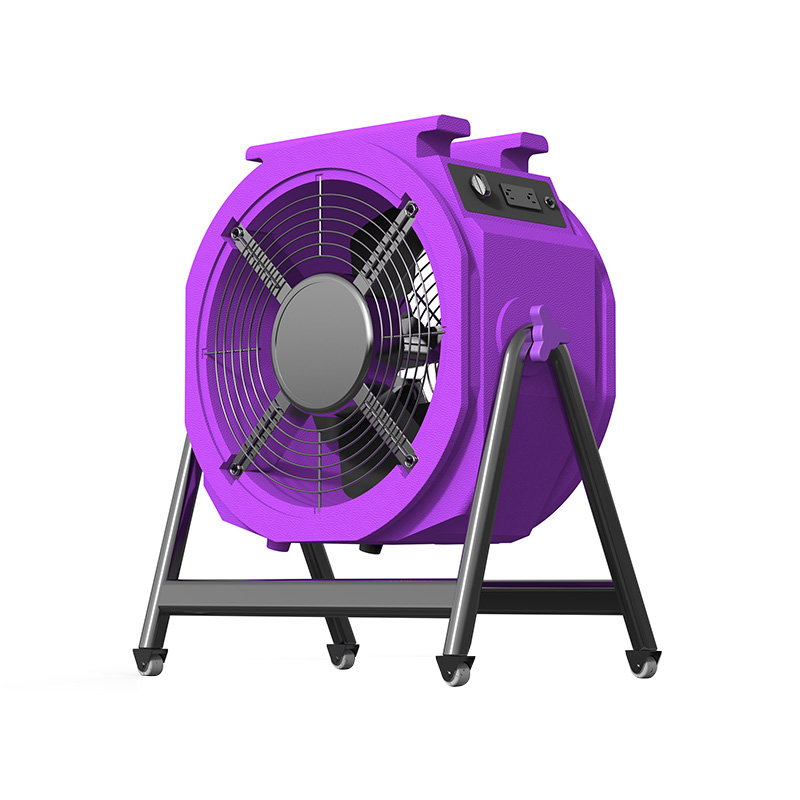 Ventilador moldado rotacional de fluxo axial AB-B01